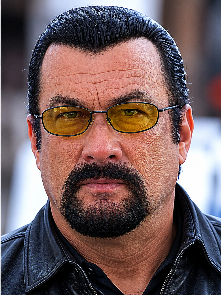 Na behandeling: Steven Segal